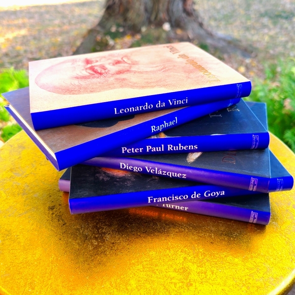 High Renassaince Famous Artist Gallery Leonardo Raphael+ More Book Softcover Set - Picture 3 of 13